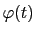 $ \varphi(t)$